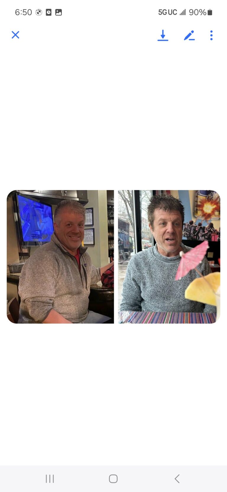 WAYNE PIC BEFORE AFTER