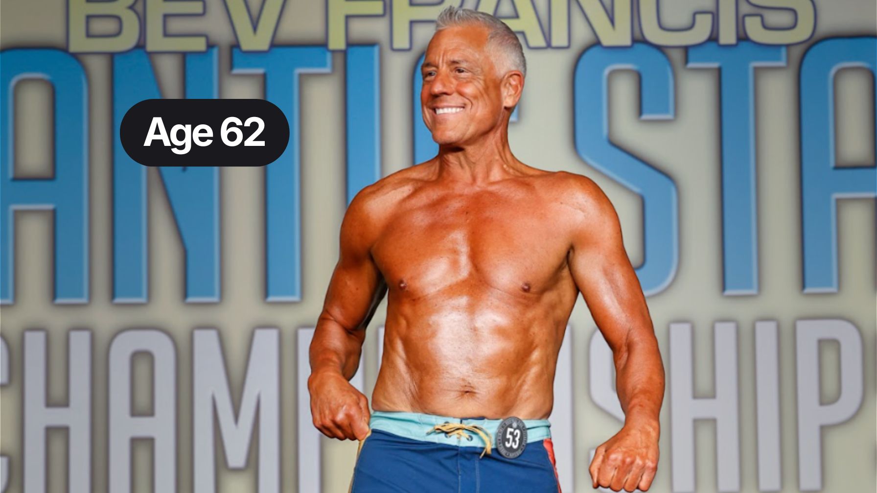 Dr. Anthony Lauro age 62 after transformation